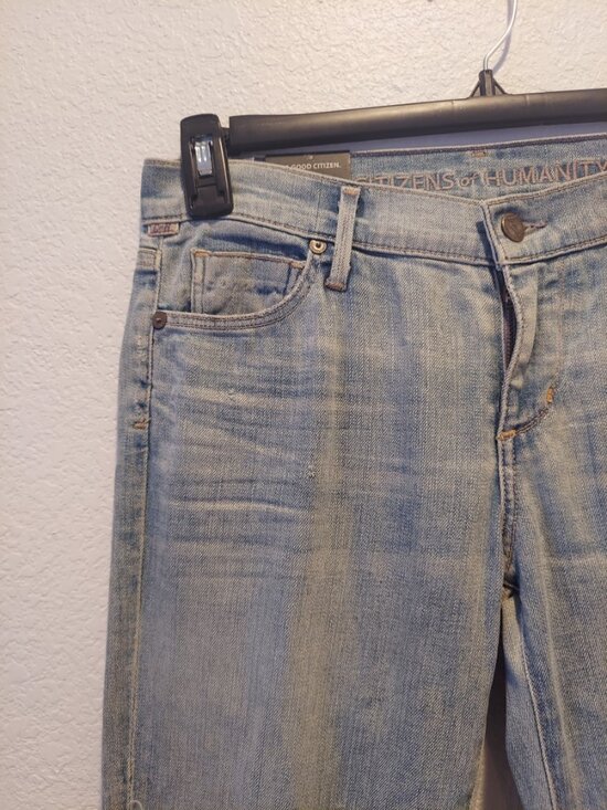 Citizens of Humanity Ava Low-Rise Straight Leg Jeans Size 28 - Picture 4 of 14